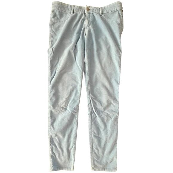 Abercrombie & Fitch Light Blue Corduroy Pants – Size 8 / W29 - Picture 1 of 7